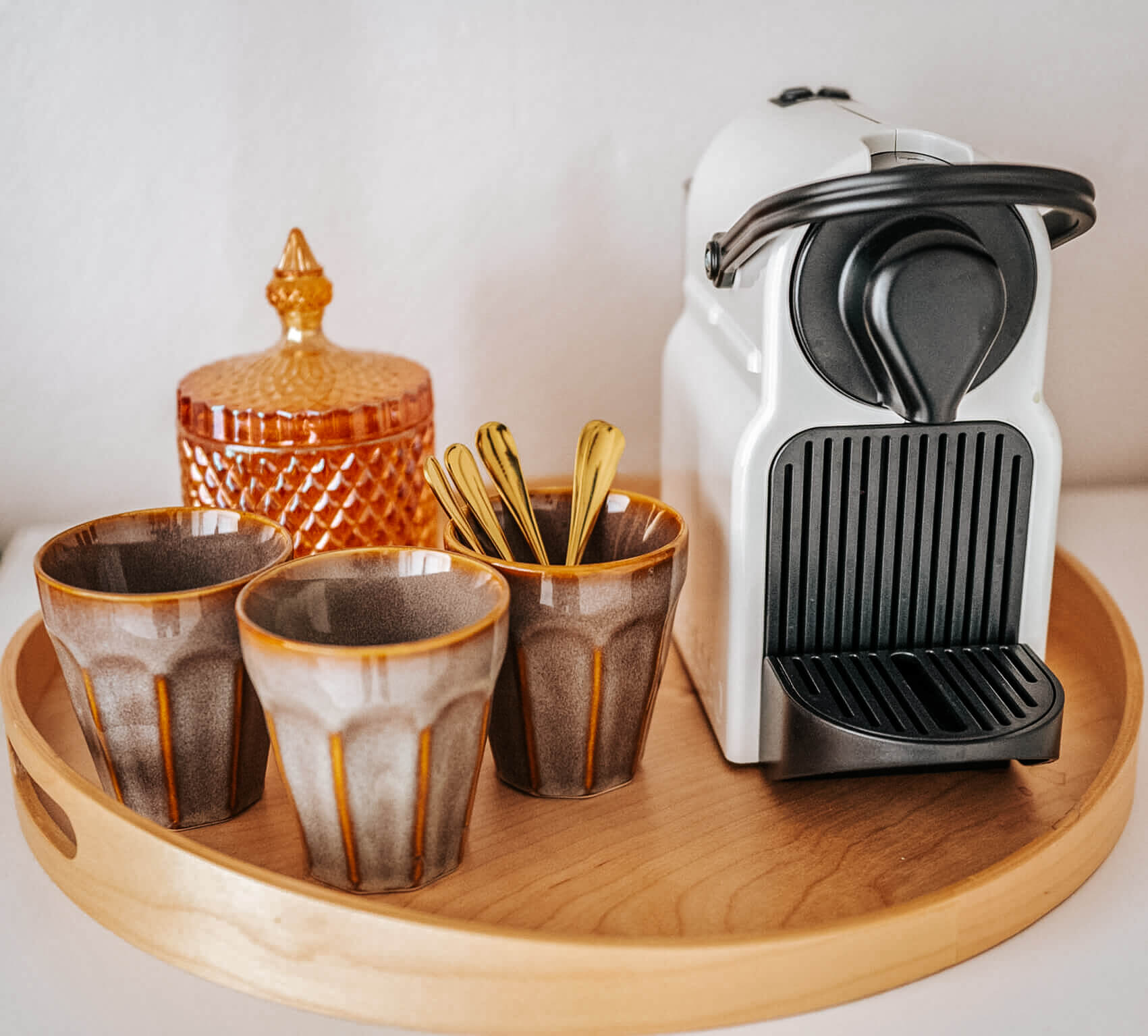 Kaffeeecke im Fotostudio Trudering