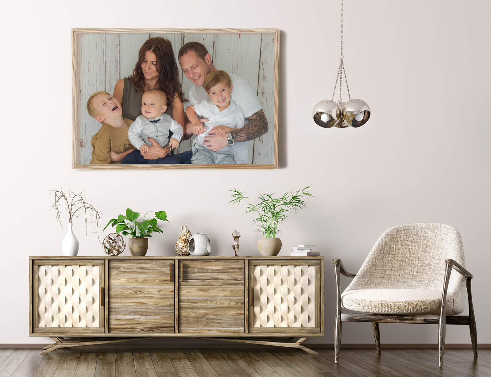 Wandbild deines Familienfotoshooting in München